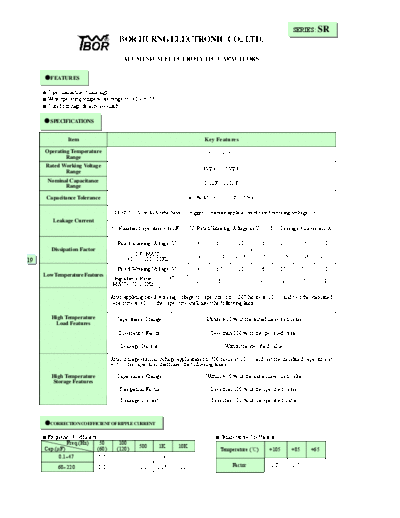 2010 SR  . Electronic Components Datasheets Passive components capacitors CDD T Twbor 2010 SR.pdf