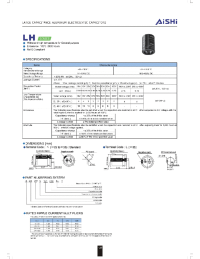 2011 LH ( 4151511758807)  . Electronic Components Datasheets Passive components capacitors CDD A Aishi 2011 LH (20114151511758807).pdf
