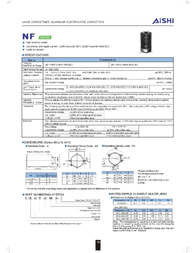 2011 NF ( 41514515537612)  . Electronic Components Datasheets Passive components capacitors CDD A Aishi 2011 NF (201141514515537612).pdf