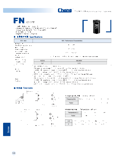 SnapIn FN  . Electronic Components Datasheets Passive components capacitors Datasheets C Chang SnapIn FN.pdf