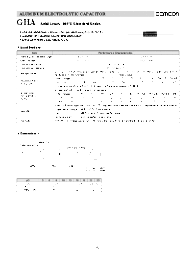 Axial GHA  . Electronic Components Datasheets Passive components capacitors CDD G Gemcon 2006 Axial GHA.pdf