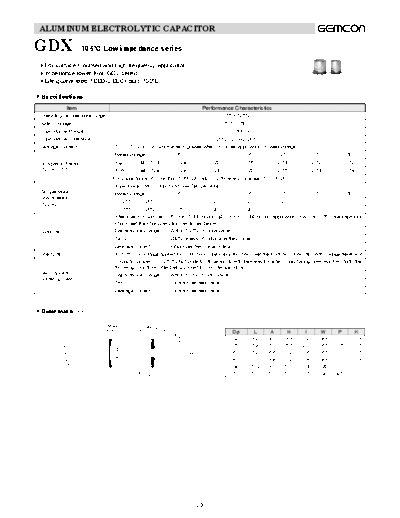SMD GDX  . Electronic Components Datasheets Passive components capacitors CDD G Gemcon 2006 SMD GDX.pdf