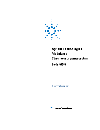 Agilent manual-QRG ger  Agilent HP N6700 Series Product Reference CD manual-QRG_ger.pdf