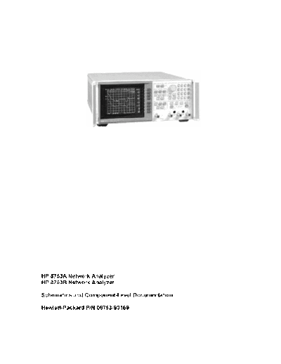 Agilent HP-8753A-Manual-Service  Agilent 8753A HP-8753A-Manual-Service.pdf