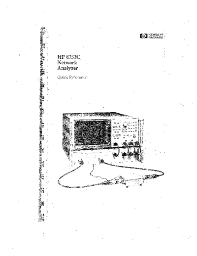 Agilent 8753C Quick Reference  Agilent 8753C 8753C_Quick_Reference.pdf