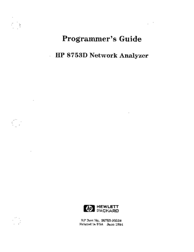 Agilent 8753D Programmer  Agilent 8753D 8753D_Programmer.pdf
