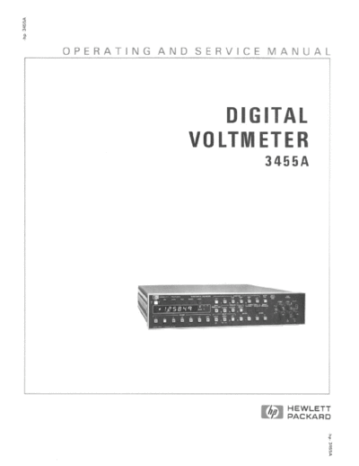Agilent HP-3455A-Digital-Voltmeter-1979-WW  Agilent service 3455A HP-3455A-Digital-Voltmeter-1979-WW.pdf