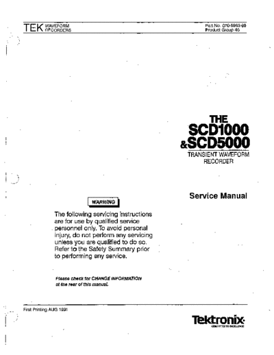 Tektronix Tek SCD1000 SCD5000 Transient digitizer Service Manual  Tektronix SCD1000 Tek_SCD1000_SCD5000_Transient_digitizer_Service_Manual.pdf