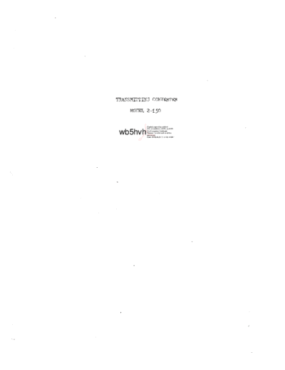 P&H P&H model 2-150  P&H 2-150 P&H_model_2-150.pdf