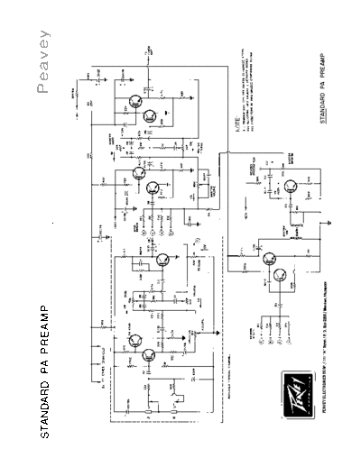 PEAVEY Peavey STANDARD PA PREAMP  PEAVEY Peavey_STANDARD_PA_PREAMP.pdf