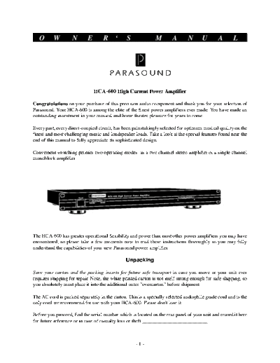 PARASOUND hfe parasound hca-600  PARASOUND Audio HCA-600 hfe_parasound_hca-600.pdf