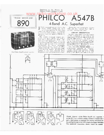 PHILCO -a547b  PHILCO Audio philco-a547b.pdf