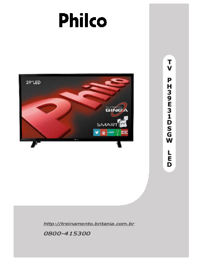 PHILCO Philco PH39E31DSGW LED TV SM  PHILCO LED Philco_PH39E31DSGW_LED_TV_SM.pdf