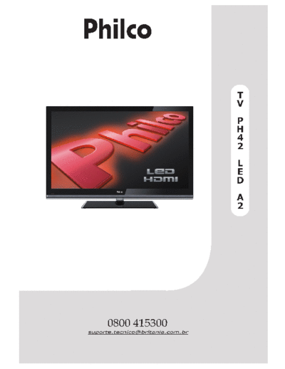 PHILCO Philco PH42LED A2 LED TV SM  PHILCO LED Philco_PH42LED_A2_LED_TV_SM.pdf