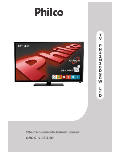 PHILCO Philco PH42M30DSGW LED TV SM  PHILCO LED Philco_PH42M30DSGW_LED_TV_SM.pdf
