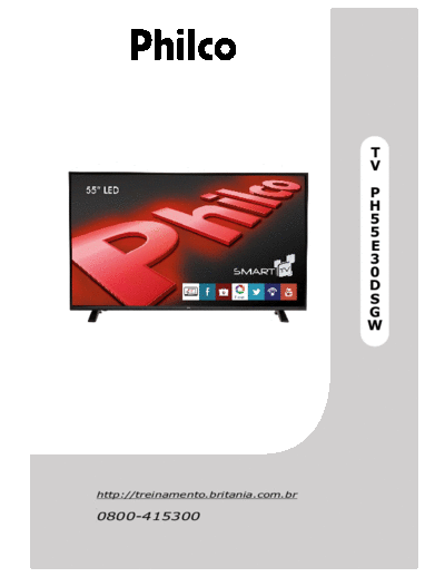 PHILCO Philco PH55E30DSGW LED TV SM  PHILCO LED Philco_PH55E30DSGW_LED_TV_SM.pdf