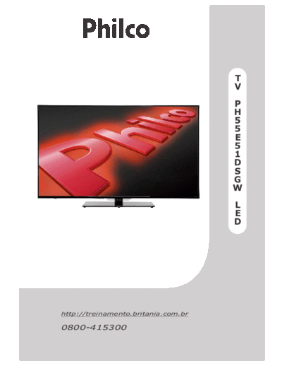 PHILCO Philco PH55E51DSGW LED TV SM  PHILCO LED Philco_PH55E51DSGW_LED_TV_SM.pdf