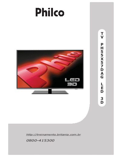 PHILCO Philco PH55X57DAG 3D LED VERS A TV SM  PHILCO LED Philco_PH55X57DAG_3D_LED_VERS_A_TV_SM.pdf