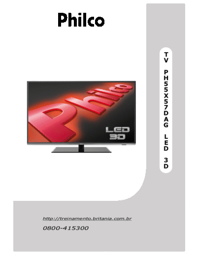 PHILCO Philco PH55X57DAG 3D LED VERS B TV SM  PHILCO LED Philco_PH55X57DAG_3D_LED_VERS_B_TV_SM.pdf
