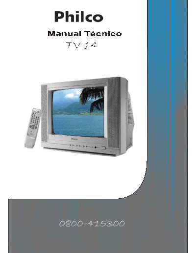 PHILCO ph14b-man  PHILCO TV PH14B ph14b-man.pdf