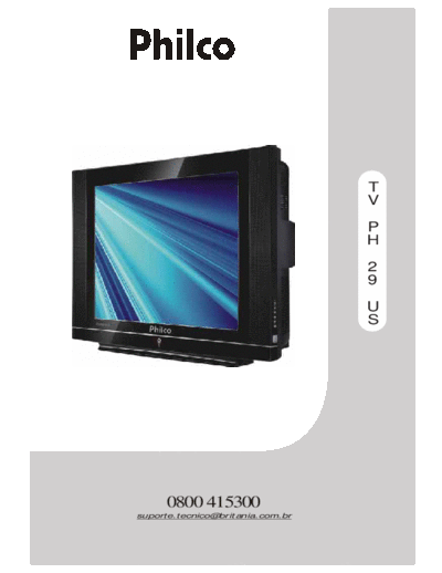 PHILCO philco ph29us a2 tda9850 stv9378  PHILCO TV PH29US A2 philco_ph29us_a2_tda9850_stv9378.pdf