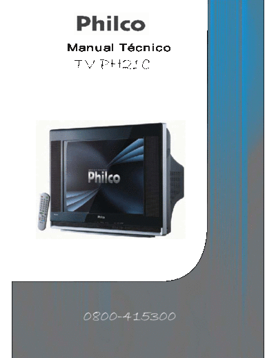 PHILCO Manual+Tecnico+Philco+TV+PH21C  PHILCO TV PH21C Manual+Tecnico+Philco+TV+PH21C.pdf