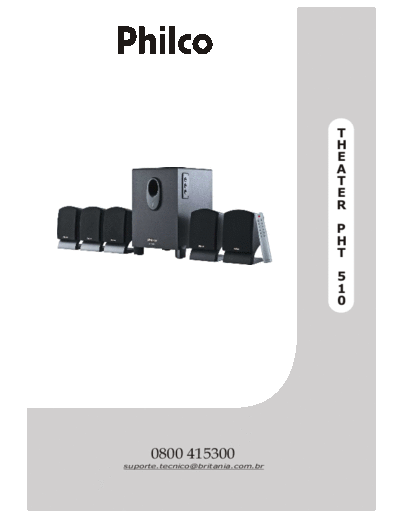 PHILCO PHT510  PHILCO Audio PHT510 PHT510.pdf