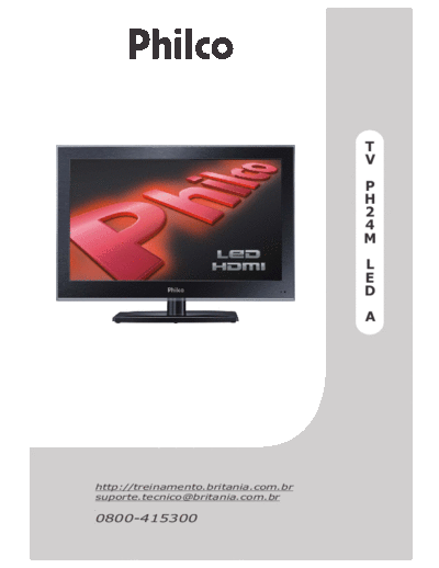 PHILCO Philco+TV+PH24M+LED+A  PHILCO LED PH24M LED+A Philco+TV+PH24M+LED+A.pdf