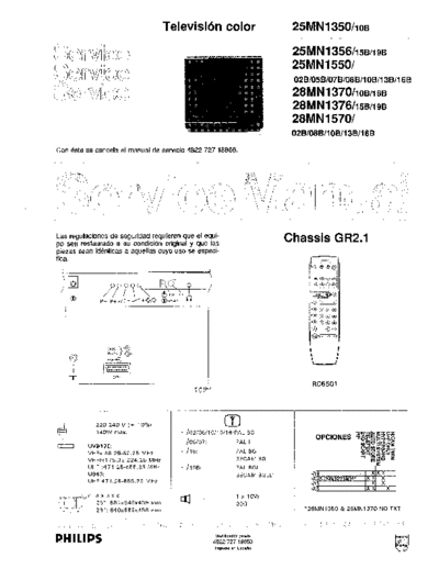 Magnavox Philips 25MN1550 25MN1356 25MN1350 28MN1370 28MN1376 28MN1570 GR2.1  Magnavox Philips_25MN1550_25MN1356_25MN1350_28MN1370_28MN1376_28MN1570_GR2.1.PDF