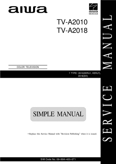 AIWA tva2010  AIWA TV tva2010.djvu