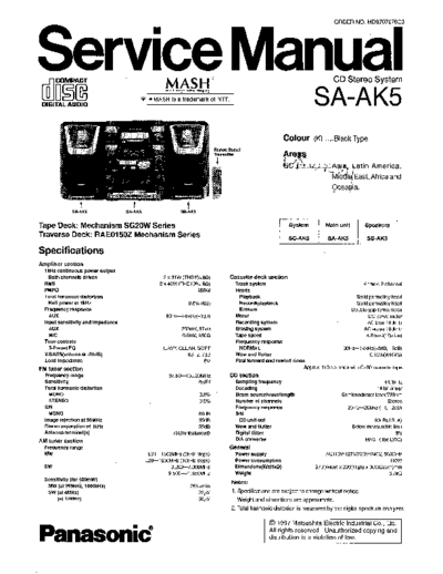 panasonic panasonic sa-ak5 119  panasonic Audio panasonic_sa-ak5_119.pdf