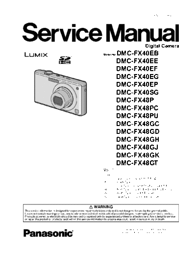 panasonic DMC-FX40 FX48  panasonic Cam DMC-FX40 FX48.pdf