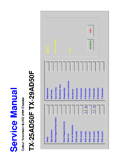 panasonic EURO3 HW chassis  panasonic TV EURO3 HW chassis.pdf