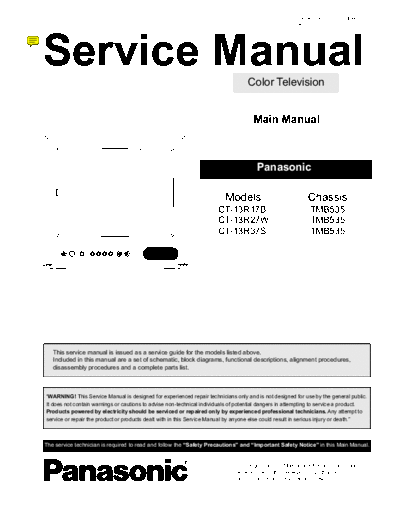 panasonic panasonic ct-13r17 27 37 174  panasonic TV panasonic_ct-13r17_27_37_174.pdf