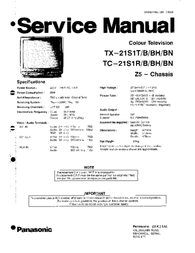 panasonic z5 chassis  tx21s1t tv sm  panasonic TV panasonic_z5_chassis__tx21s1t_tv_sm.pdf