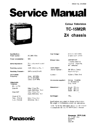 panasonic tc15m2r z4  panasonic TV tc15m2r_z4.pdf