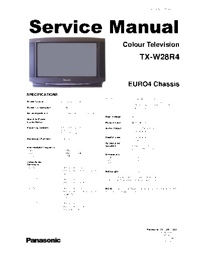 panasonic TXW28R4-Euro4  panasonic TV TXW28R4-Euro4.pdf