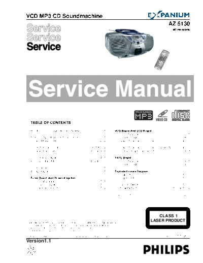 Philips AZ5130  Philips Audio AZ5130.PDF