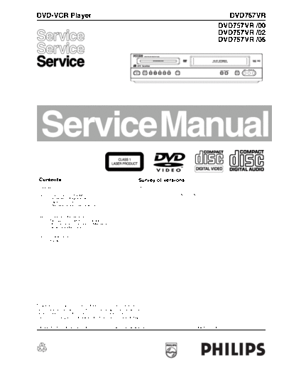 Philips DVD757 SM 312278513772 EN  Philips CD DVD DVD757 SM_312278513772_EN.PDF