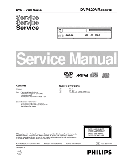 Philips DVP620-vr  Philips CD DVD DVP620-vr.PDF