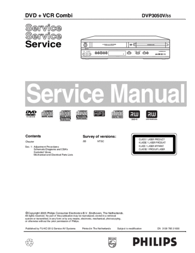 Philips dvp3050v 154  Philips CD DVD dvp3050v_154.pdf