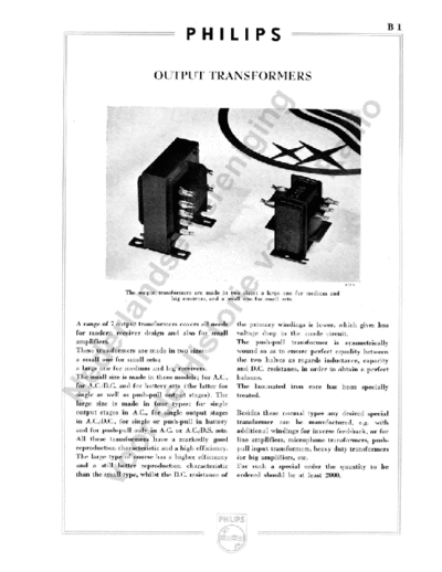 Philips luidsprekertrafos-63 catalog service-info  Philips Div Doc philips_luidsprekertrafos-63_catalog_service-info.pdf