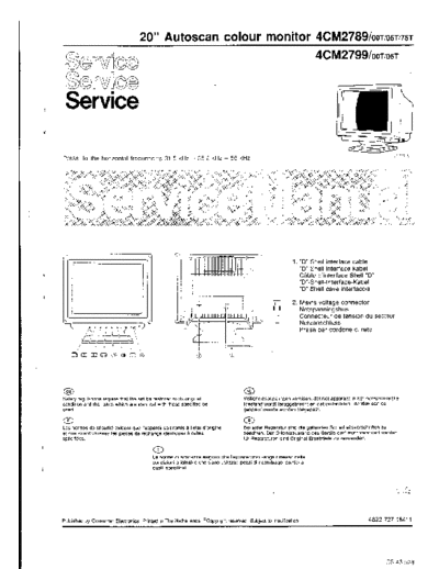 Philips 4cm2789  Philips Monitor 4cm2789.pdf