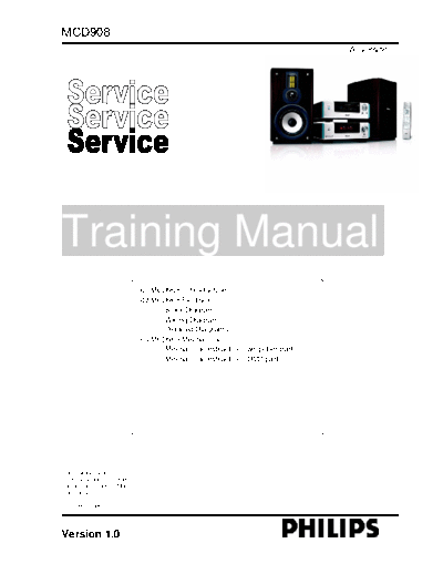 Philips mcd908 1 training manual 188  Philips Philips ays learning centre (div Training Manuals) mcd908_1_training_manual_188.pdf