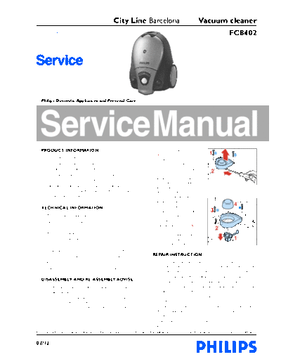 Philips FC8402  Philips Stofzuigers FC8402.pdf