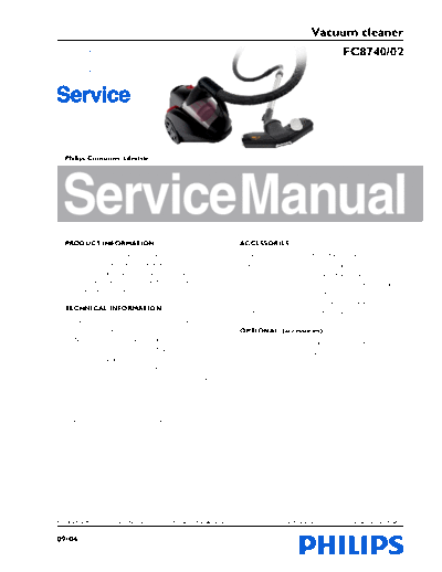 Philips fc8740 02  Philips Stofzuigers fc8740_02.pdf