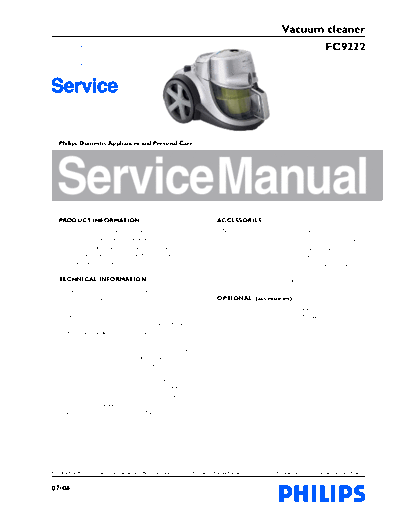 Philips FC9222 01  Philips Stofzuigers FC9222_01.pdf