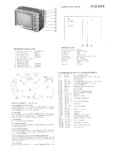 Philips 11LX522A  Philips TV 11LX522A.pdf