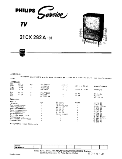 Philips 21CX282A  Philips TV 21CX282A.pdf
