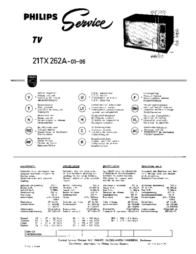 Philips 21TX262A  Philips TV 21TX262A.pdf